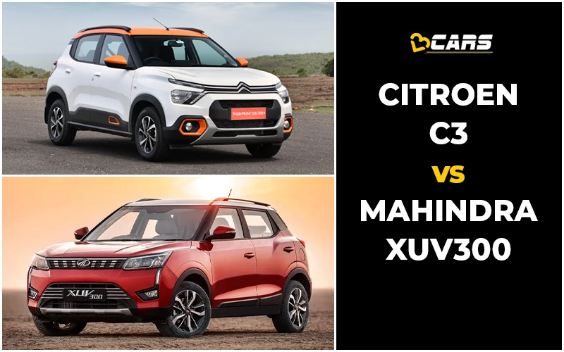 Citroen C3 Vs Mahindra XUV300